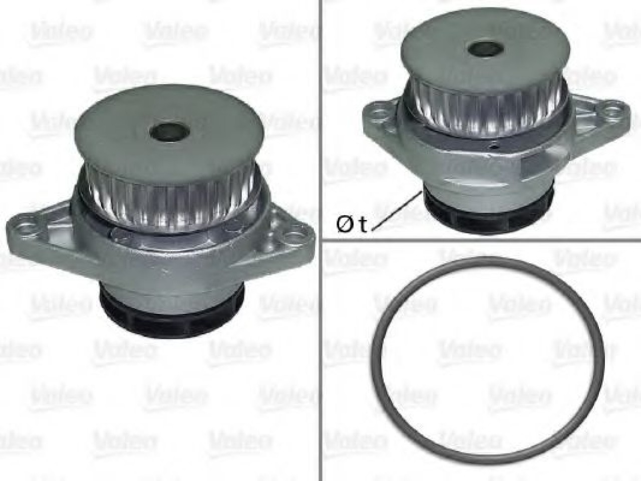 Pompa apa VW GOLF IV Variant (1J5) (1999 - 2006) VALEO 506706 piesa NOUA