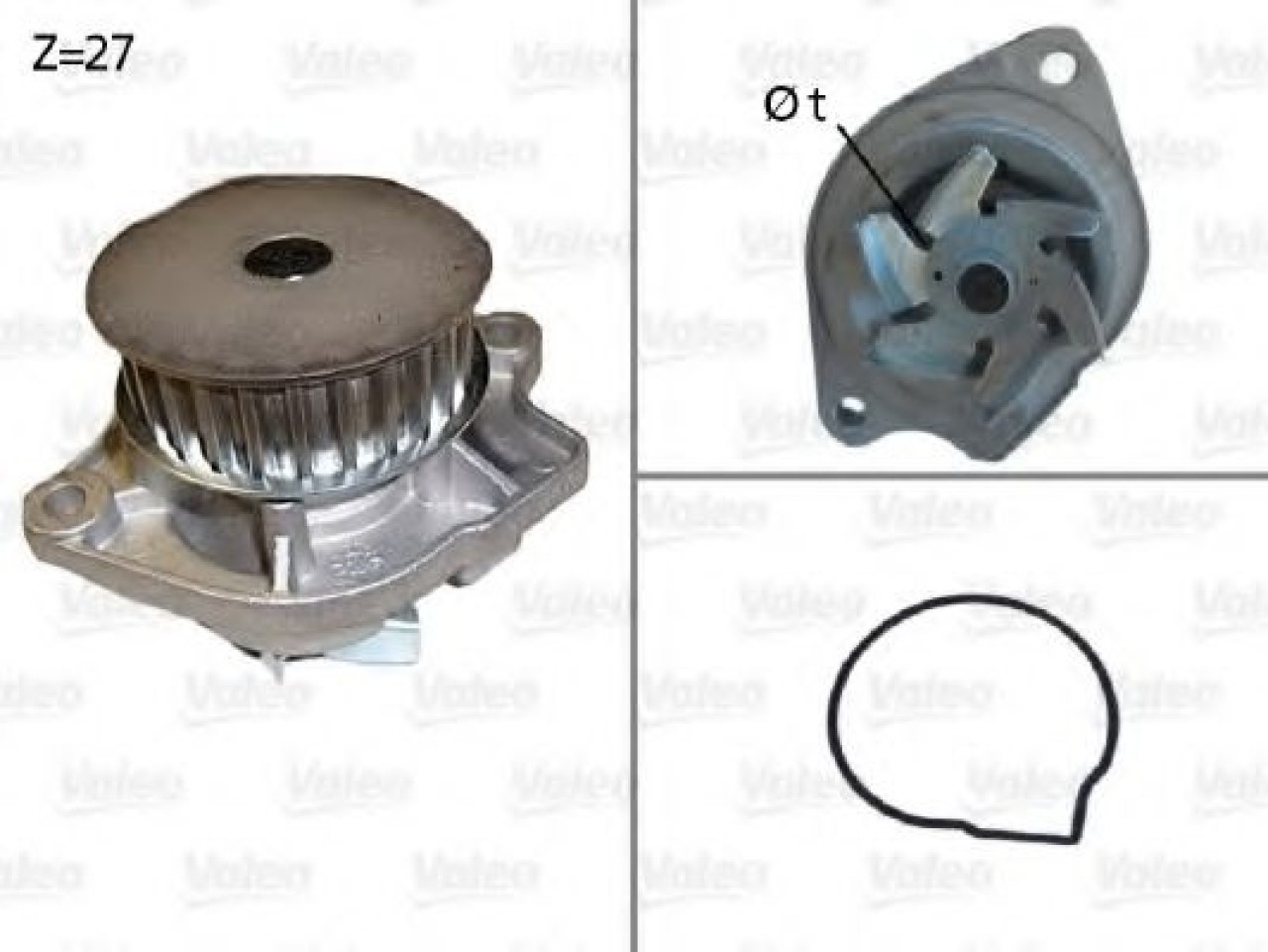 Pompa apa VW GOLF IV Variant (1J5) (1999 - 2006) VALEO 506576 piesa NOUA