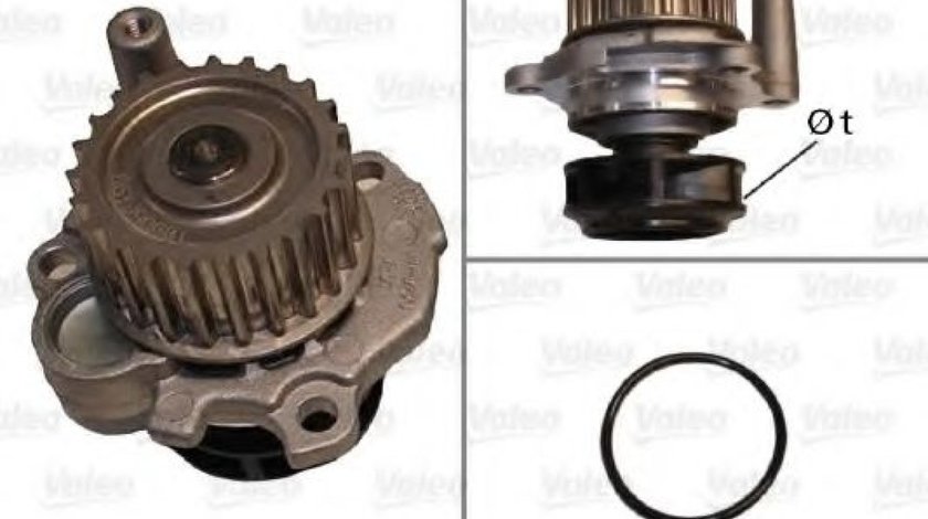 Pompa apa VW GOLF IV Variant (1J5) (1999 - 2006) VALEO 506532 produs NOU