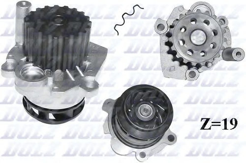 Pompa apa VW GOLF V (1K1) (2003 - 2009) DOLZ A249 piesa NOUA