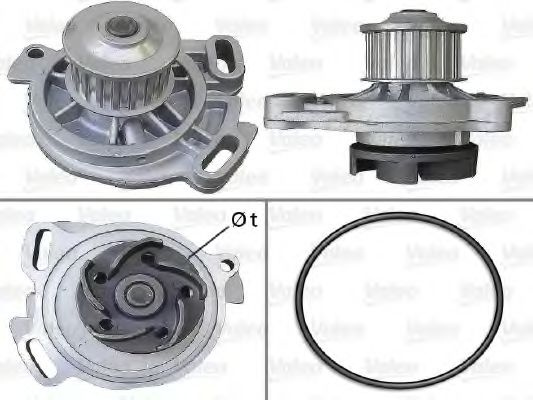 Pompa apa VW PASSAT Variant (3A5, 35I) (1988 - 1997) VALEO 506388 piesa NOUA