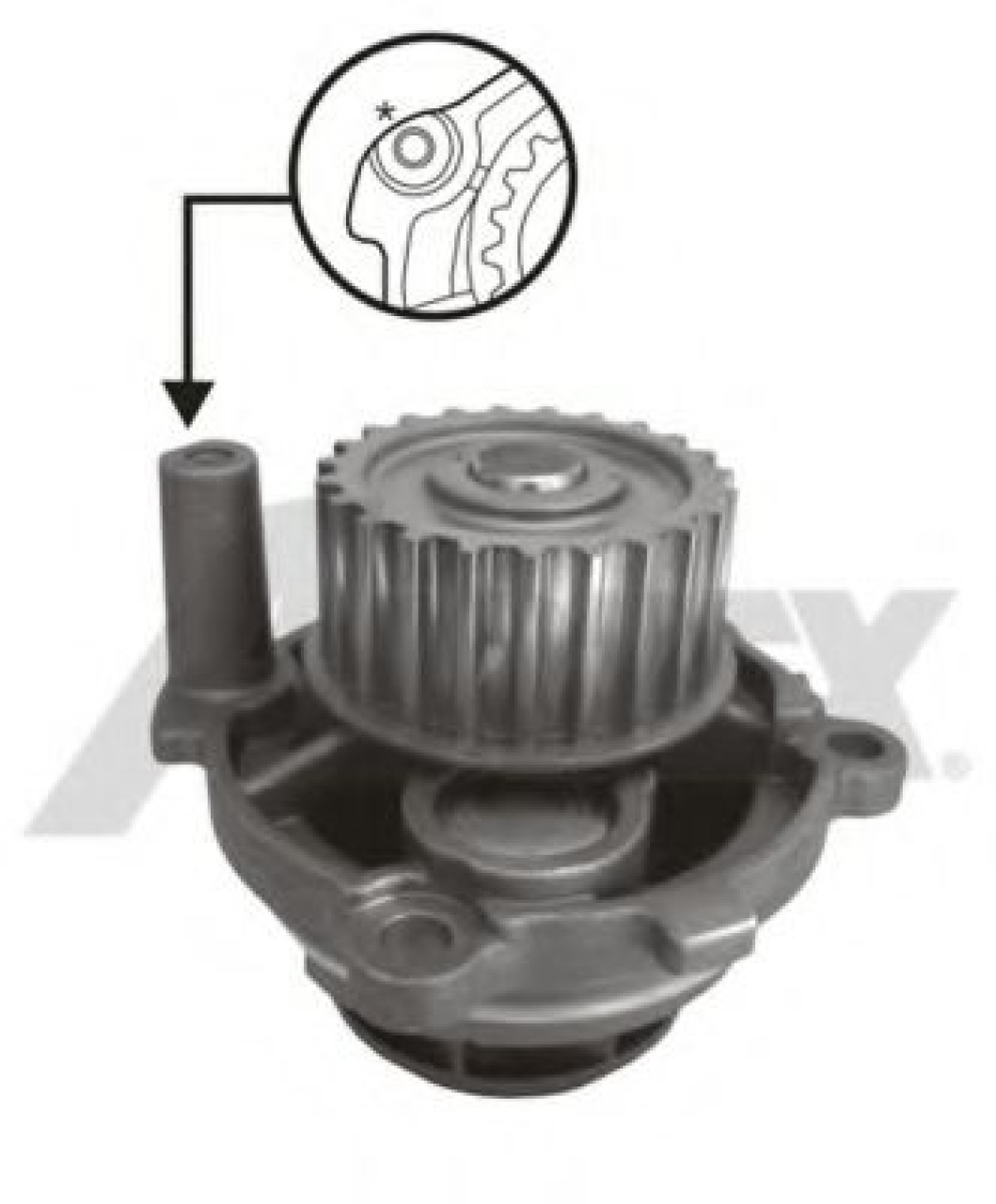 Pompa apa VW POLO Variant (6KV5) (1997 - 2001) AIRTEX 1703 piesa NOUA