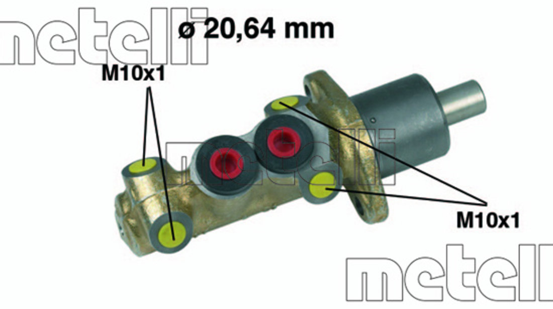 Pompa centrala, frana (050059 MET) Citroen,PEUGEOT,RENAULT,SEAT