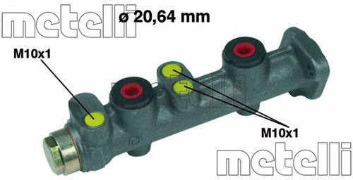 Pompa centrala, frana (050066 MET) AUTOBIANCHI,FIAT,LANCIA