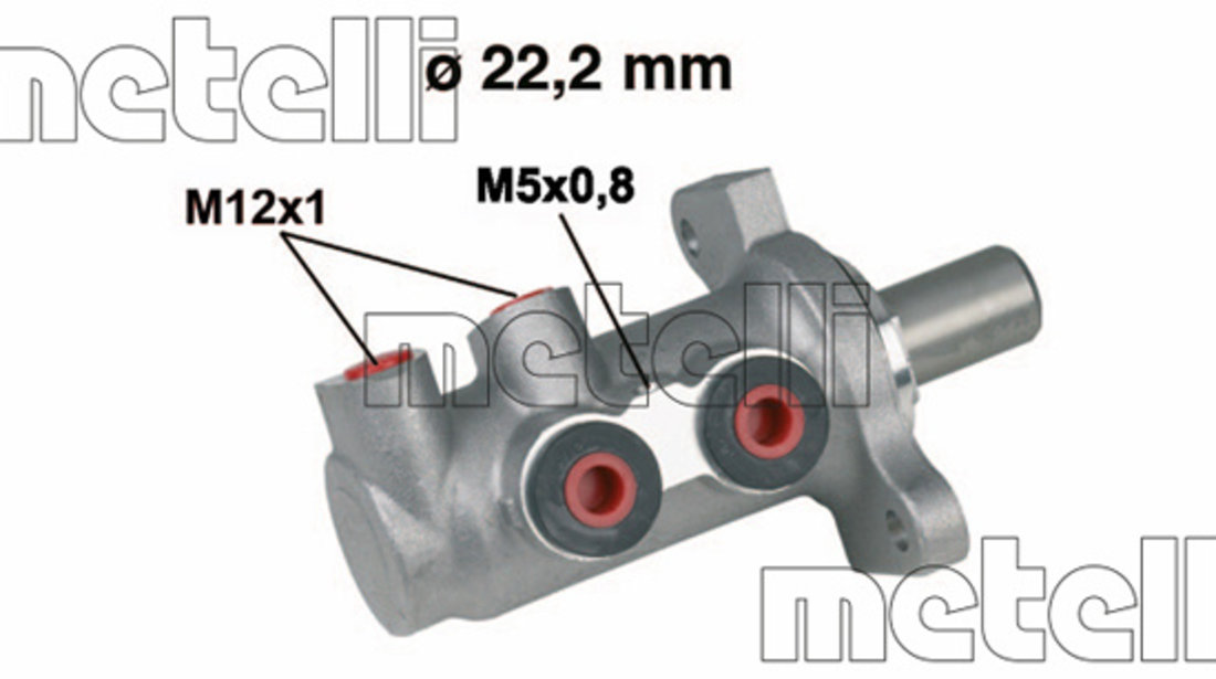 Pompa centrala, frana (050294 MET) ALFA ROMEO,MERCEDES-BENZ