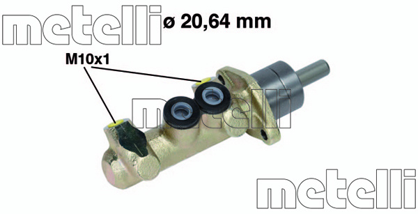 Pompa centrala, frana (050340 MET) ALFA ROMEO,FIAT,LANCIA