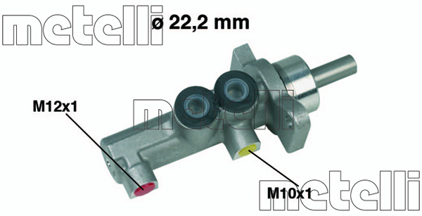 Pompa centrala, frana (050381 MET) OPEL,VAUXHALL