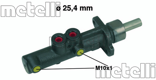 Pompa centrala, frana (050473 MET) MERCEDES-BENZ,VW