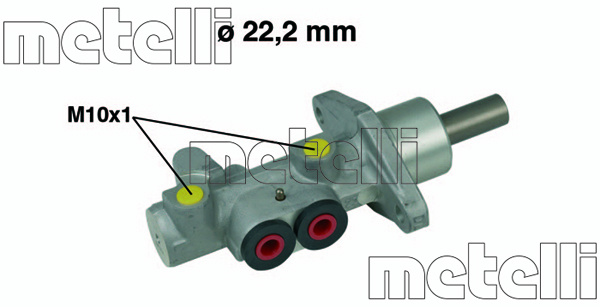 Pompa centrala, frana (050492 MET) SEAT,VW
