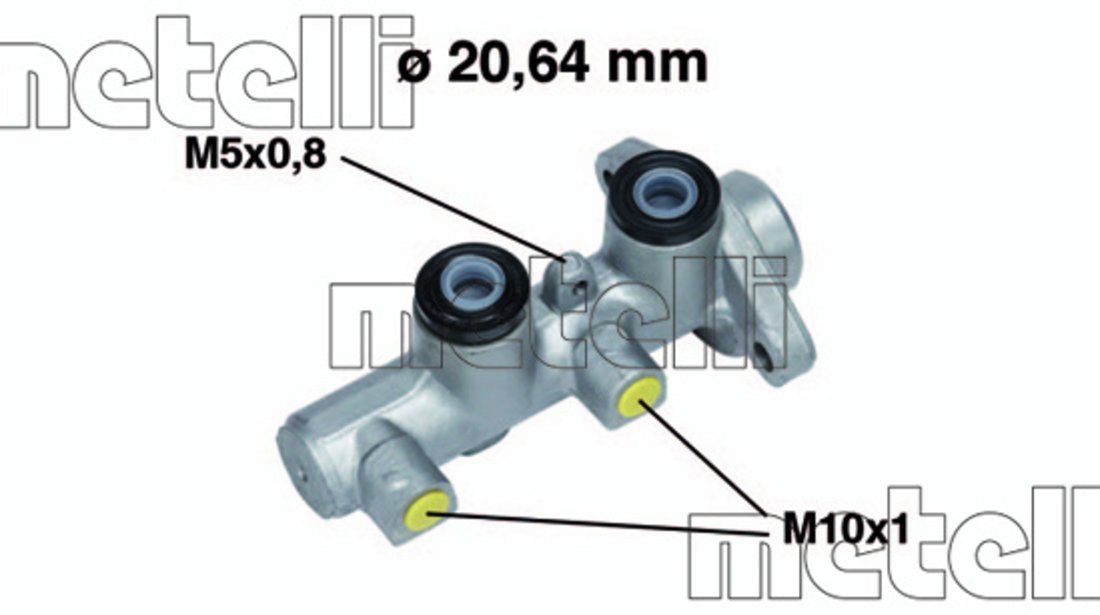 Pompa centrala, frana (050513 MET) CHEVROLET,DAEWOO