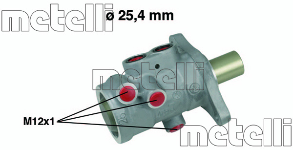 Pompa centrala, frana (050555 MET) RENAULT