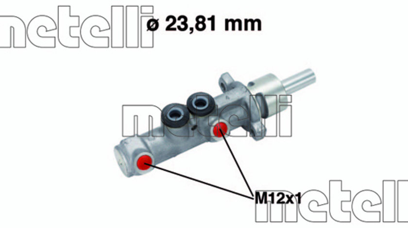 Pompa centrala, frana (050572 MET) NISSAN,OPEL,RENAULT,VAUXHALL