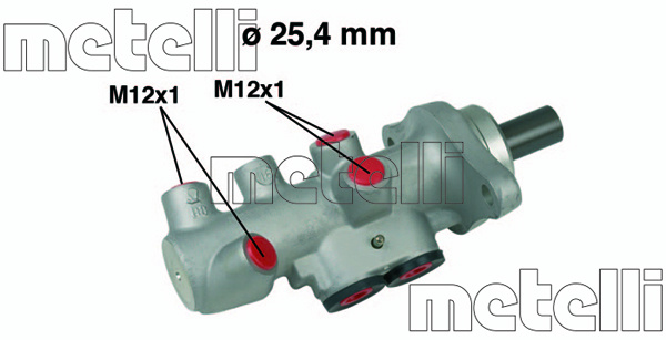 Pompa centrala, frana (050607 MET) FORD,SEAT,VW