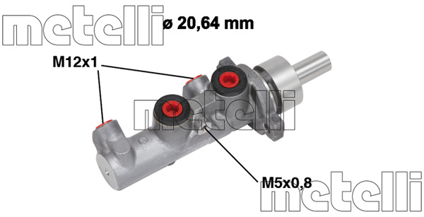 Pompa centrala, frana (050667 MET) FIAT