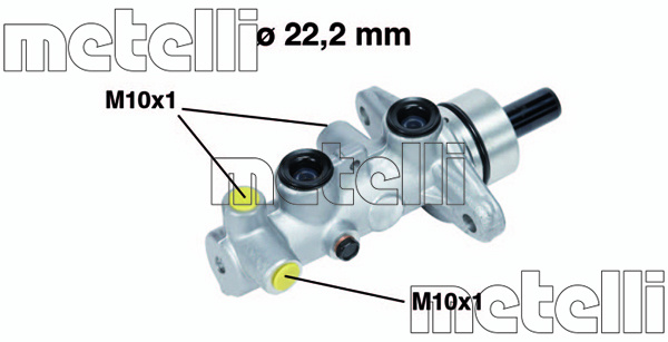 Pompa centrala, frana (050688 MET) SUZUKI