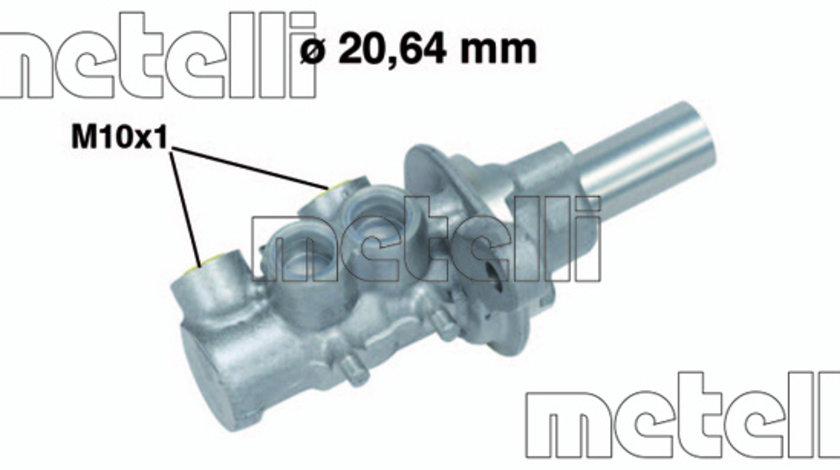 Pompa centrala, frana (050691 MET) Citroen,PEUGEOT,TOYOTA