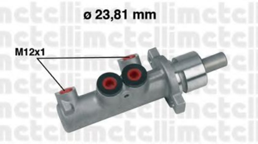 Pompa centrala, frana CITROEN BERLINGO caroserie (M) (1996 - 2016) METELLI 05-0355 piesa NOUA