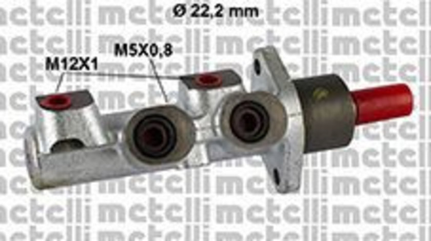 Pompa centrala, frana FIAT STILO Multi Wagon (192) (2003 - 2008) METELLI 05-0505 piesa NOUA