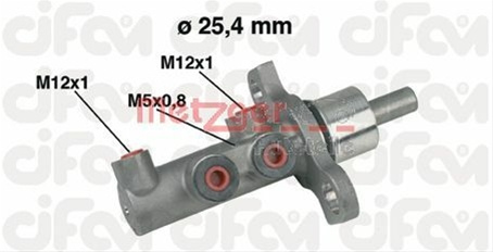 Pompa Centrala Frana Metzger Opel 202-439
