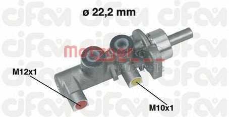 Pompa centrala, frana OPEL COMBO Combi (2001 - 2016) METZGER 202-380 piesa NOUA