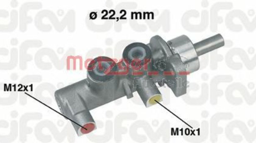 Pompa centrala, frana OPEL CORSA C (F08, F68) (2000 - 2009) METZGER 202-380 piesa NOUA