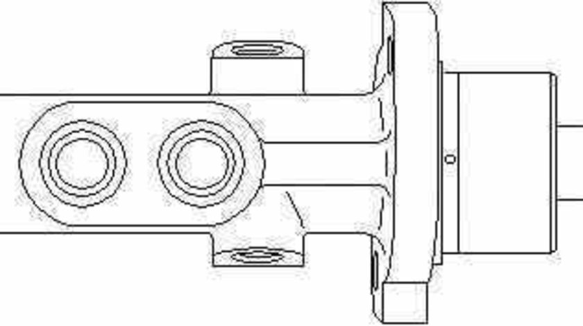 Pompa centrala frana PEUGEOT 206+ T3E TOPRAN 721 058