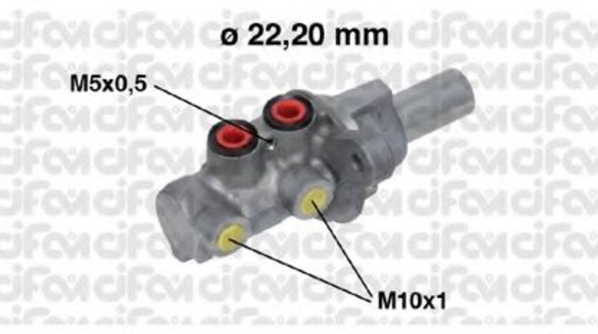 Pompa centrala, frana RENAULT CLIO II (BB0/1/2, CB0/1/2) (1998 - 2005) CIFAM 202-684 piesa NOUA