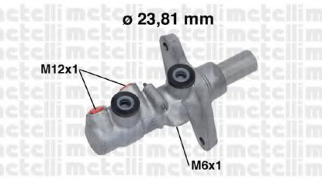 Pompa centrala, frana VW PASSAT CC (357) (2008 - 2012) METELLI 05-0742 piesa NOUA