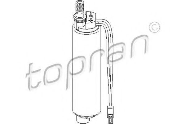 Pompa combustibil AUDI A6 (4A, C4) (1994 - 1997) TOPRAN 108 576 piesa NOUA