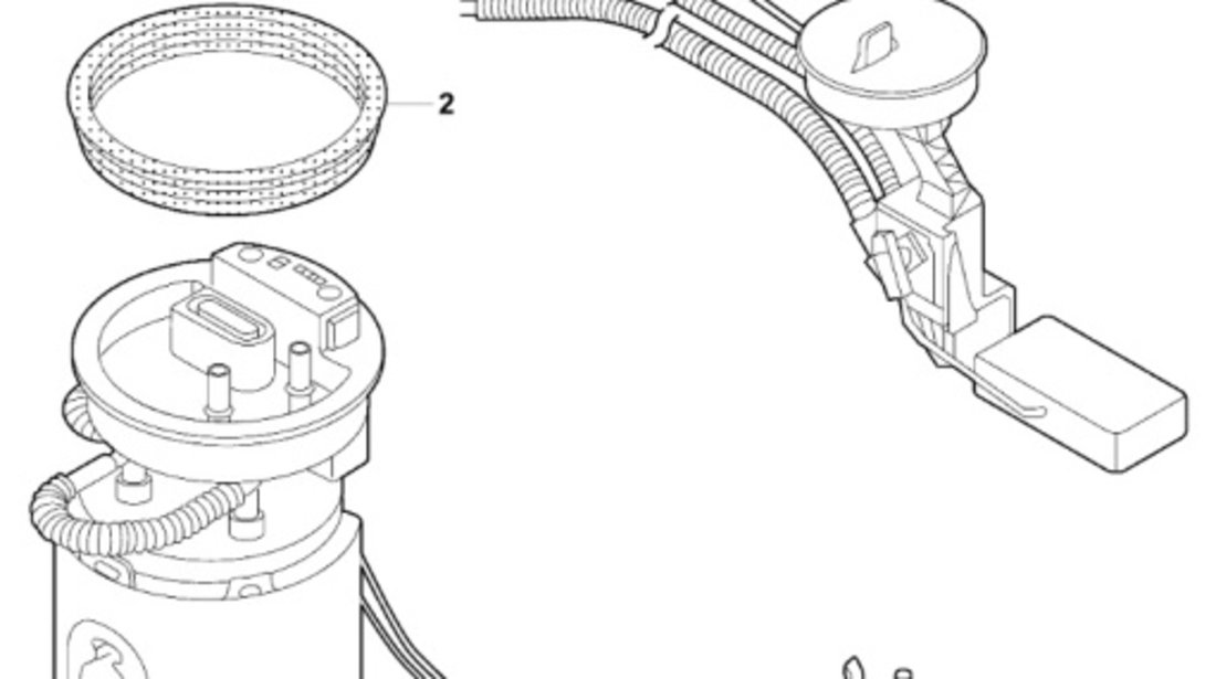 Pompa combustibil Volkswagen Polo (1994-2002) 1.7D 6N0919183B