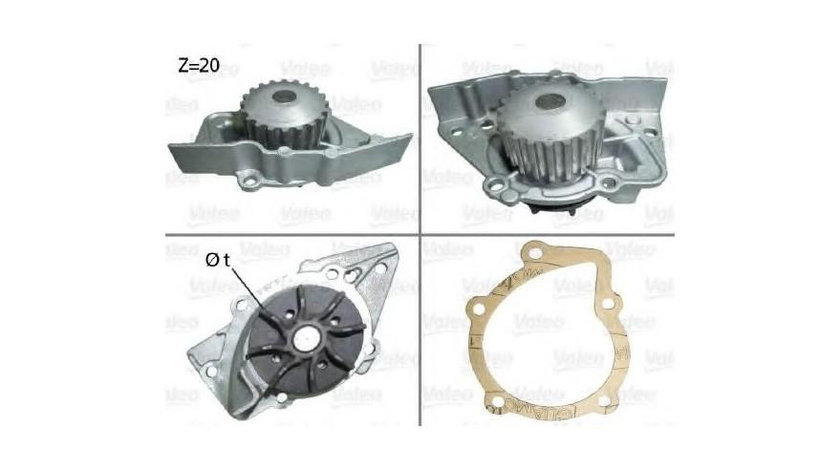 Pompa de apa Hyundai LANTRA Mk II combi (J-2) 1996-2000 #2 120152