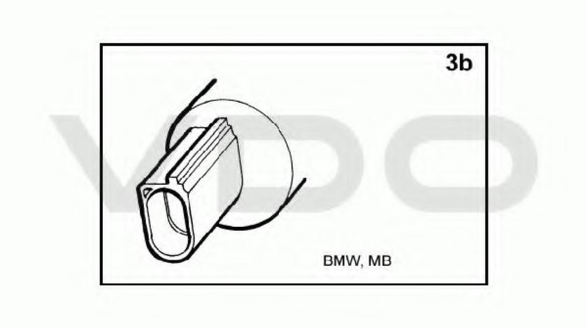 Pompa de apa,spalare faruri BMW Seria 1 Cupe (E82) (2007 - 2013) VDO 246-086-001-007Z piesa NOUA