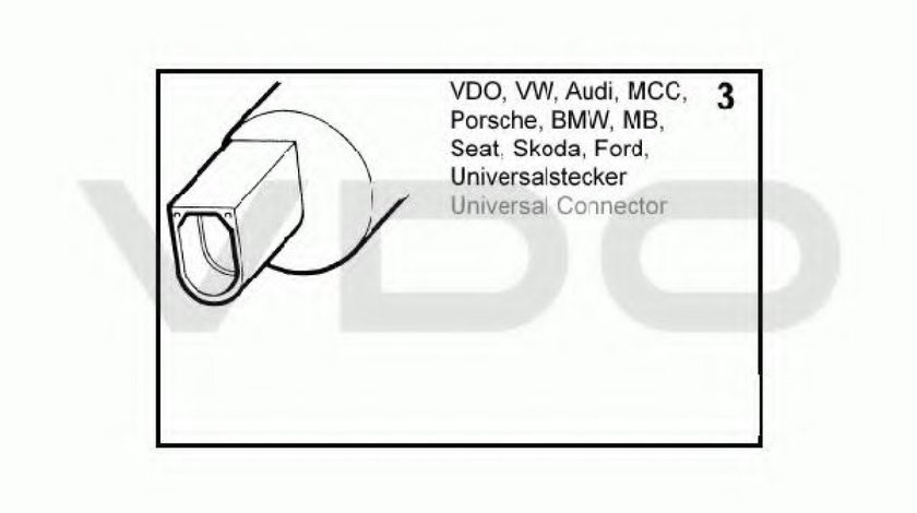 Pompa de apa,spalare faruri VW TRANSPORTER IV caroserie (70XA) (1990 - 2003) VDO 246-086-001-002Z piesa NOUA