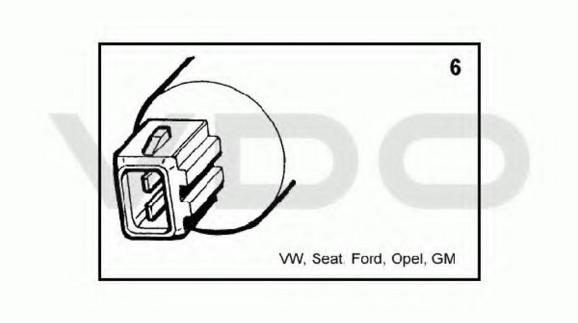 Pompa de apa,spalare parbriz OPEL VECTRA B (36) (1995 - 2002) VDO 246-082-008-021Z piesa NOUA