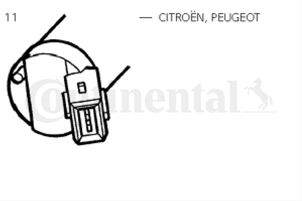 Pompa De Apa,spalare Parbriz Vdo Citroën X10-729-002-007