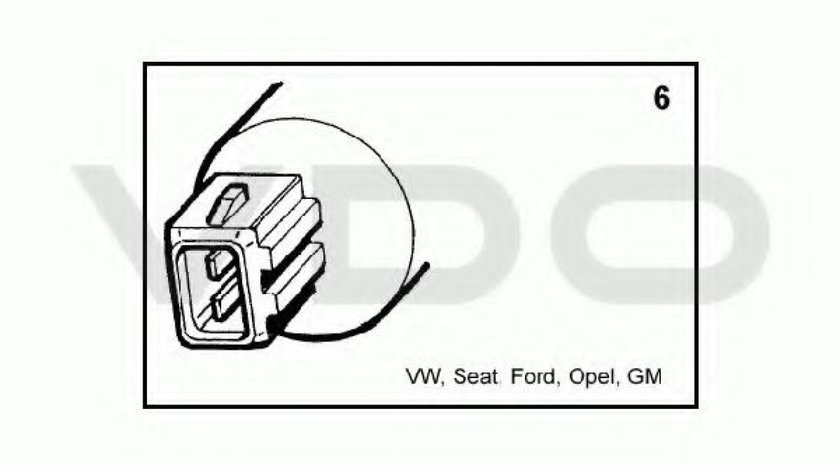 Pompa de apa,spalare parbriz VW GOLF III Cabriolet (1E7) (1993 - 1998) VDO 246-082-008-021Z piesa NOUA