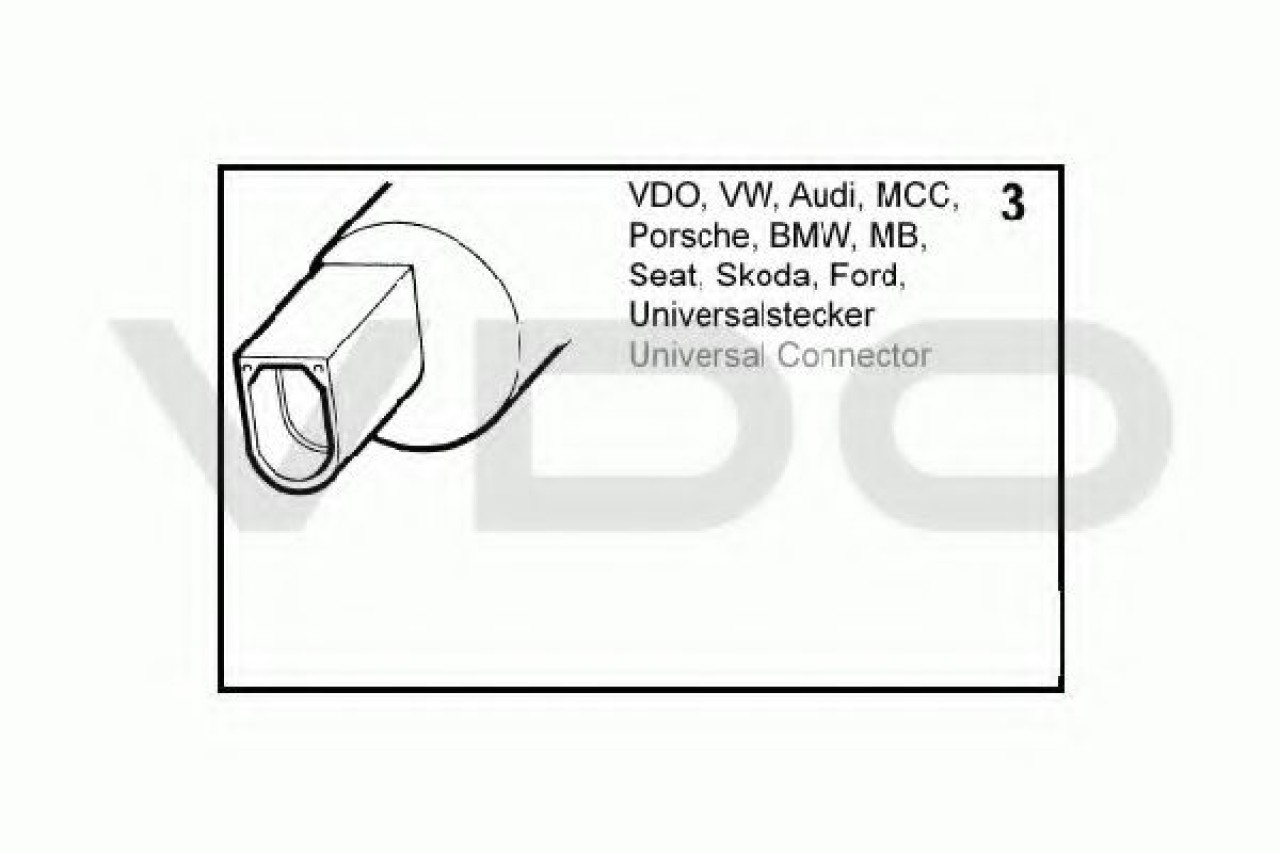 Pompa de apa,spalare parbriz VW SHARAN (7N1, 7N2) (2010 - 2016) VDO 246-083-002-022Z piesa NOUA