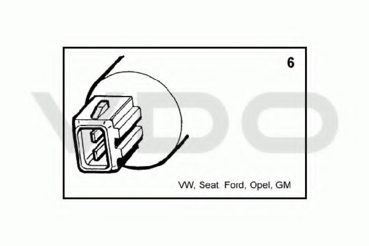 Pompa de apa,spalare parbriz VW TRANSPORTER IV platou / sasiu (70XD) (1990 - 2003) VDO 246-082-008-021Z piesa NOUA