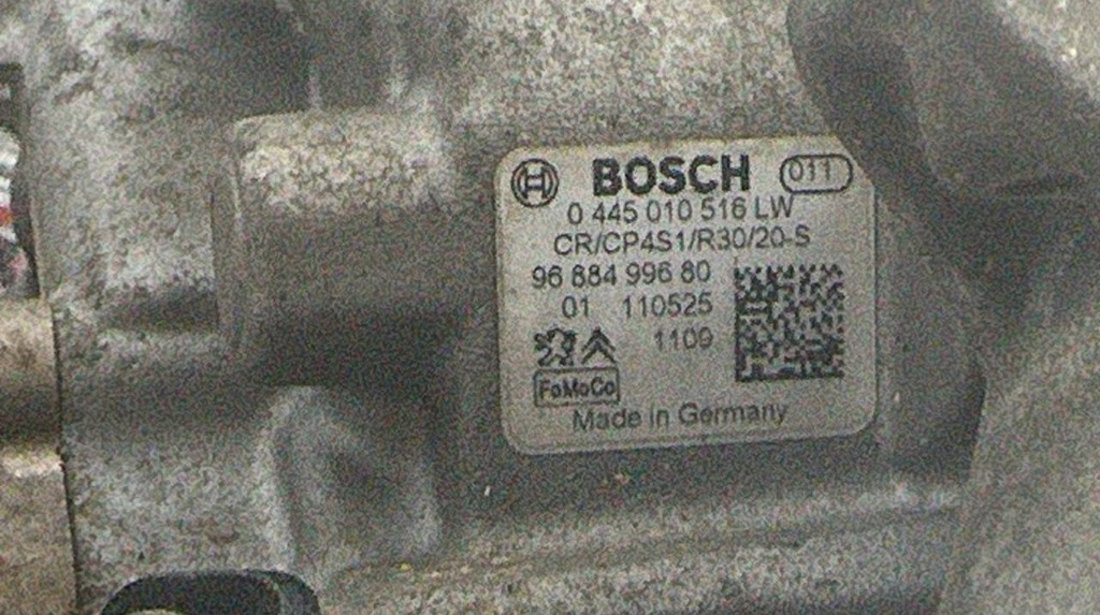 Pompa de inalta presiune 9688499680 Citroen Berlingo II (B9) 1.6 HDi 4x4 90 cai