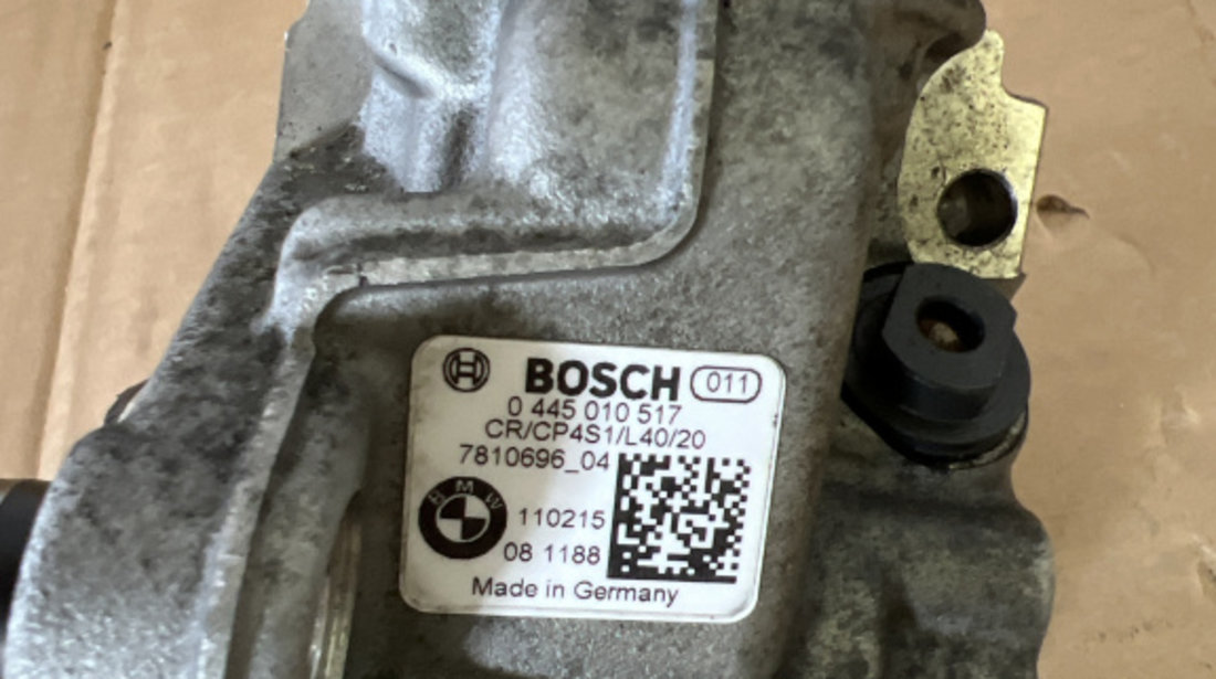 Pompa de injectie inalte BMW 320d E90 E91 Facelift Automat 184cp sedan 2012 (7810696)