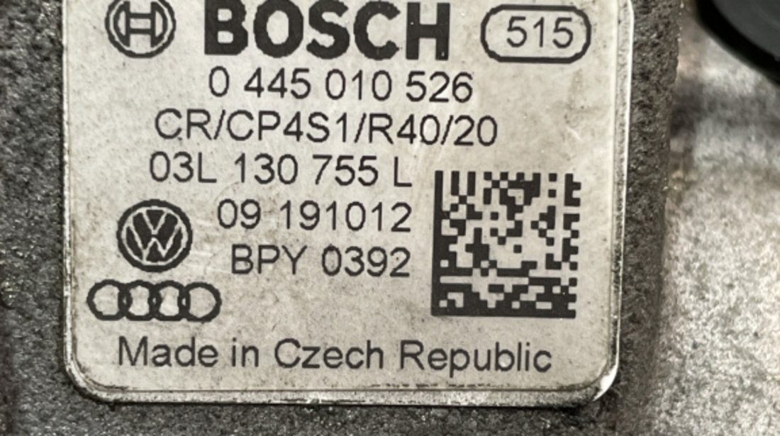 Pompa de injectie inalte VW Passat B7 2.0 TDI sedan 2013 (03L130755L)