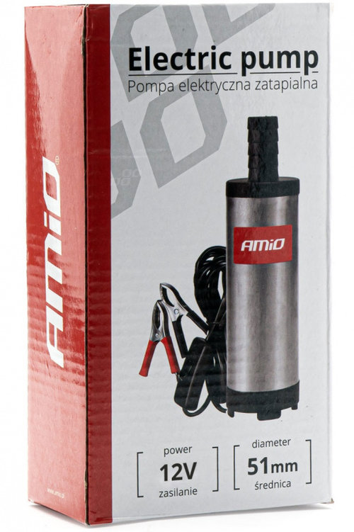 Pompa Electrica De Combustibil Submersibila Amio 12V Diametru 51mm 02068