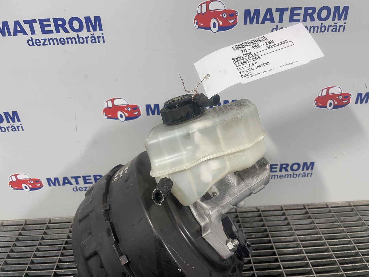 POMPA FRANA BMW SERIA 3 E 90 SERIA 3 E 90 2.0 D - (2007 2012)