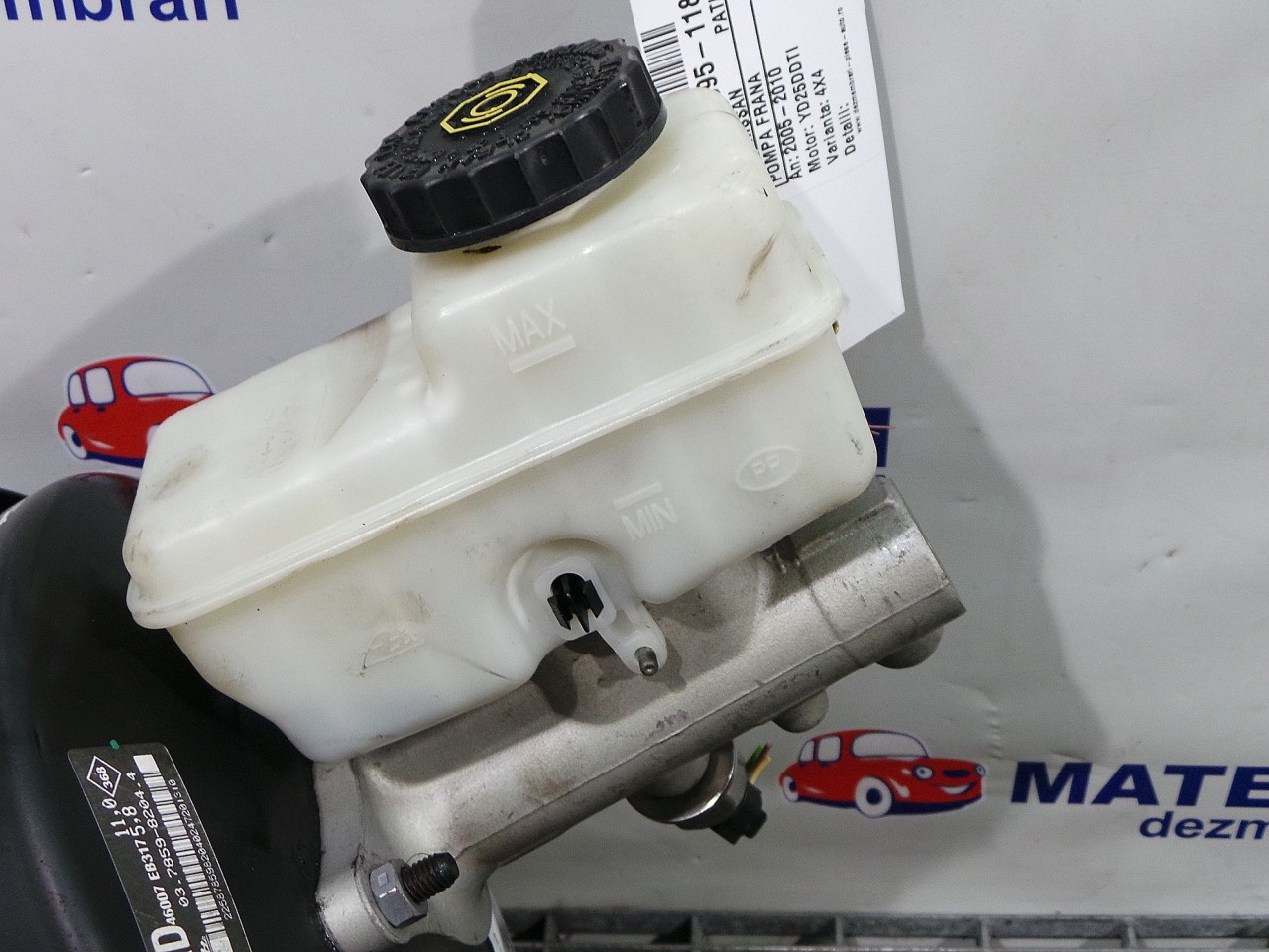 POMPA FRANA NISSAN PATHFINDER YD25DDTI -