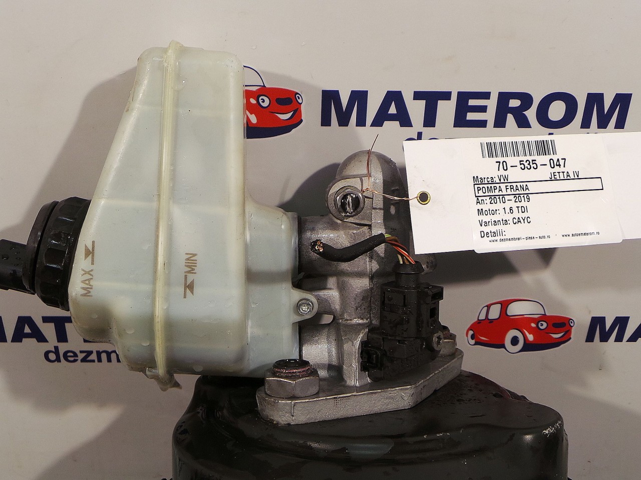 POMPA FRANA VW JETTA IV JETTA IV 1.6 TDI - (2010 2019)