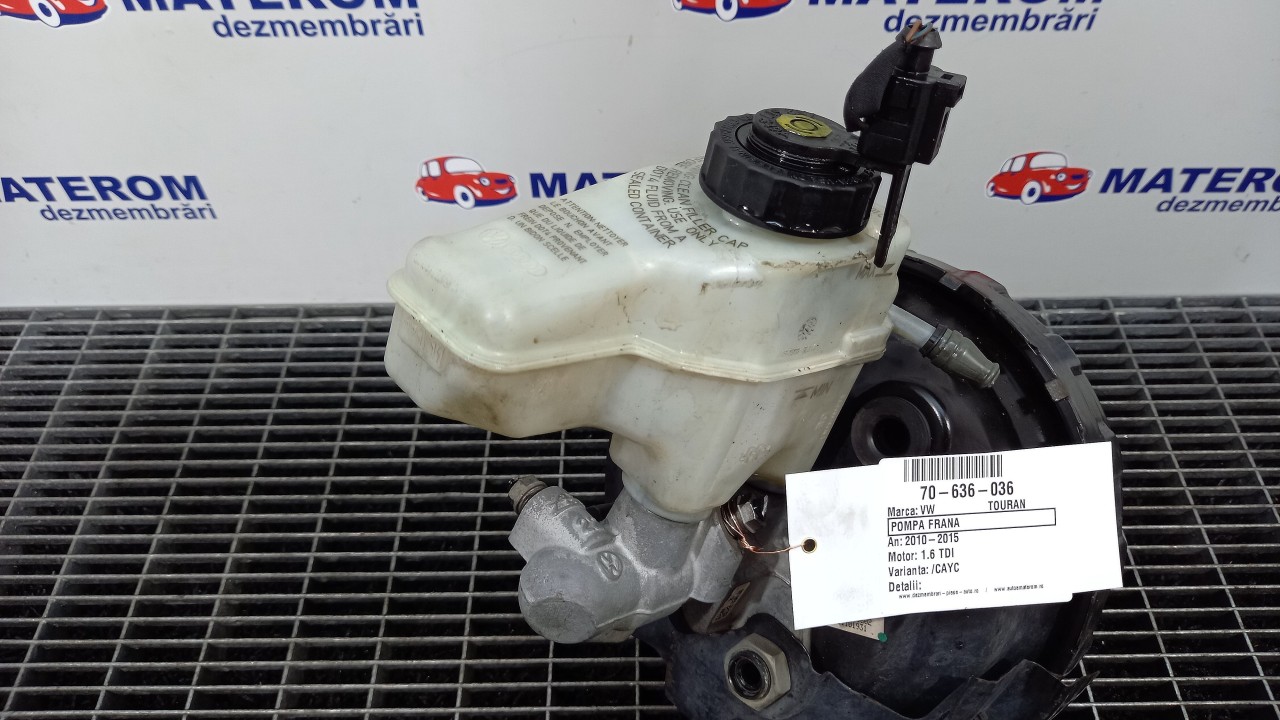 POMPA FRANA VW TOURAN 1.6 TDI - (2010 2015)