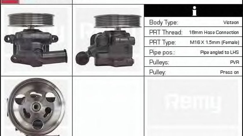 Pompa hidraulica, sistem de directie FORD FIESTA V (JH, JD) (2001 - 2010) DELCO REMY DSP202 piesa NOUA