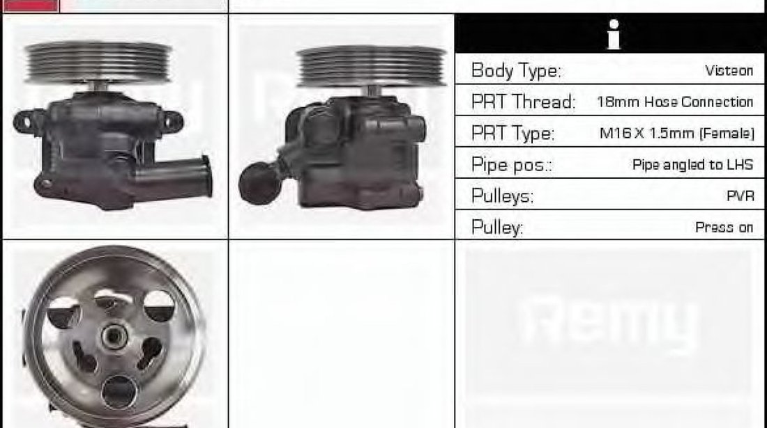 Pompa hidraulica, sistem de directie FORD FIESTA IV (JA, JB) (1995 - 2002) DELCO REMY DSP202 piesa NOUA