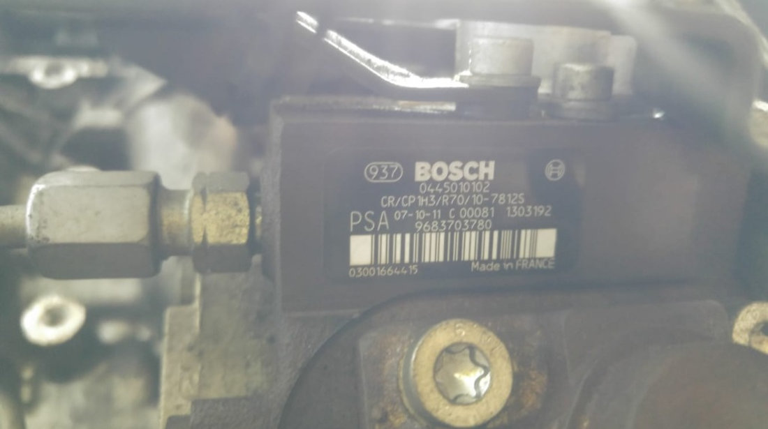 Pompa inalta 1.6 tdci ford fusion 0445010102 9683703780