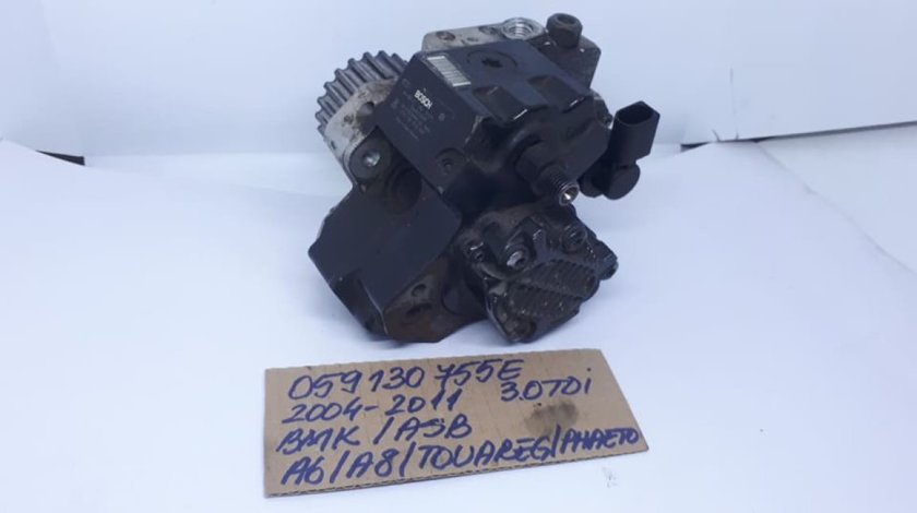Pompa inalta / injectie Audi A6 4F C6 / A4 B7 / A8 4E D3 cod: 059130755E 2.7 tdi / 3.0 tdi 2003-2010